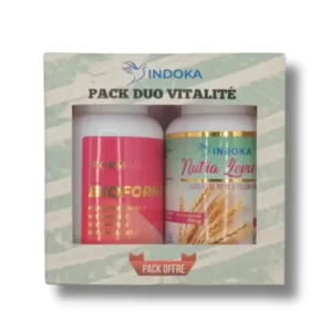 Indoka Pack Duo Vitality – Bioforma + Brewer’s Yeast becool maroc
