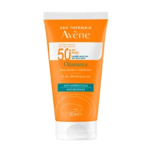 Avène Cleanance Sunscreen SPF50+ 50ml – Oil Control Protection for Acne-Prone Skin becool Maroc