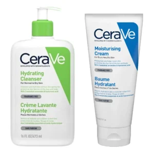 CeraVe Moisturizing Balm 177ml + Hydrating Cleanser 473ml becool maroc