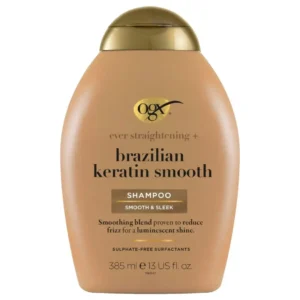 OGX Brazilian Keratin Smooth Shampoo 385ml becool maroc