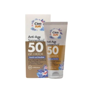 Cien Sun Anti-Aging Sun Fluid SPF 50 becool maroc