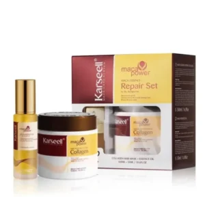 Karseell Collagen Hair Mask 500ml & Moroccan Argan Oil 50ml Set becool maroc