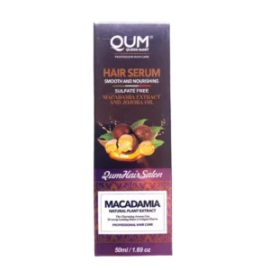 QUM Queen Mary Macadamia Hair Serum 50ml becool maroc
