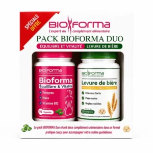 Bioforma Duo Pack Brewer’s Yeast Selenium and Balance Vitality Supplements becool maroc