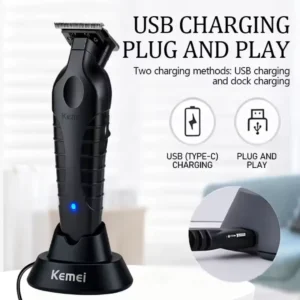 Kemei KM-2299 Cordless Hair Trimmer 5W maroc becool